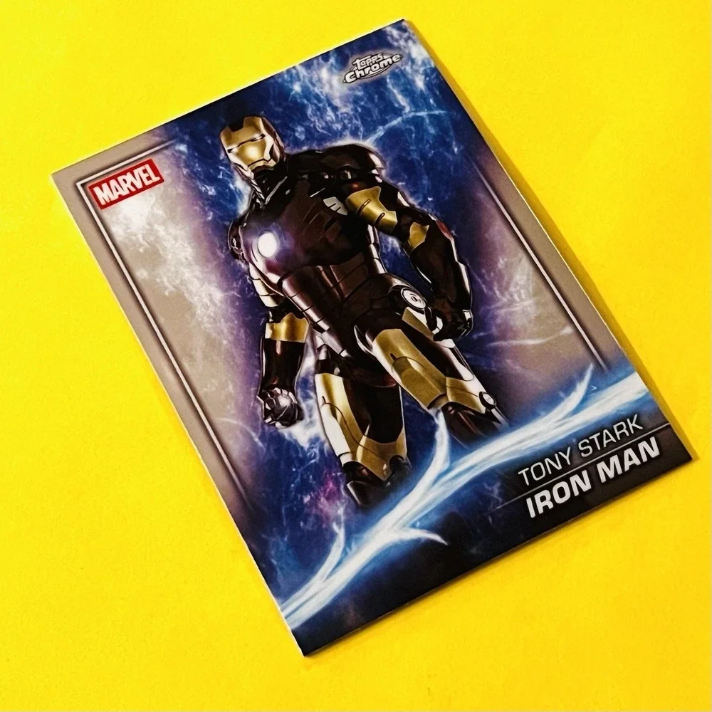 2025 Topps Chrome Marvel Studios Phase One Iron Man #1‎ Tony Stark